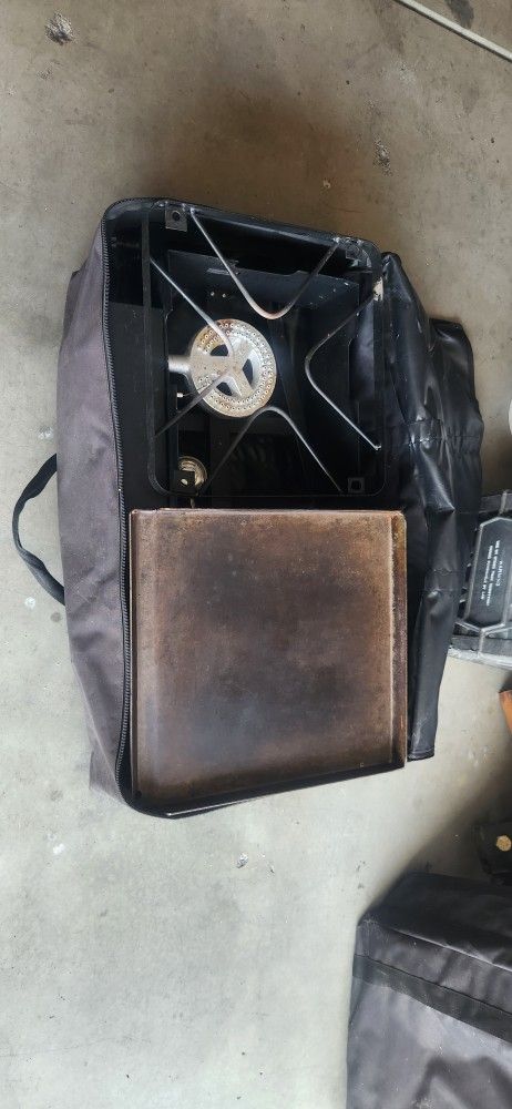 Black Stone Gas Griddle Barbeque Combo