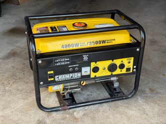 Champion Gas Generator 3500W / 4000W Peak