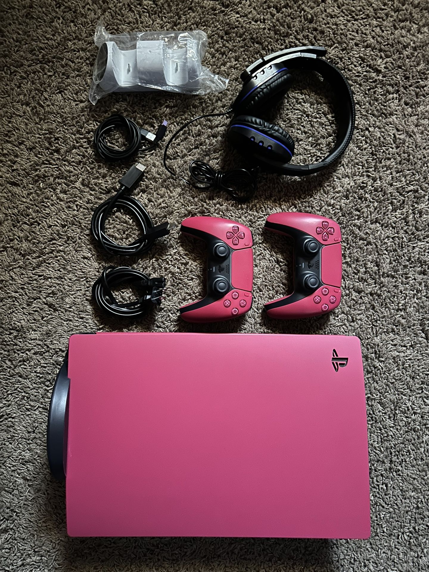 PS5 Digital (first edition) with Accessories