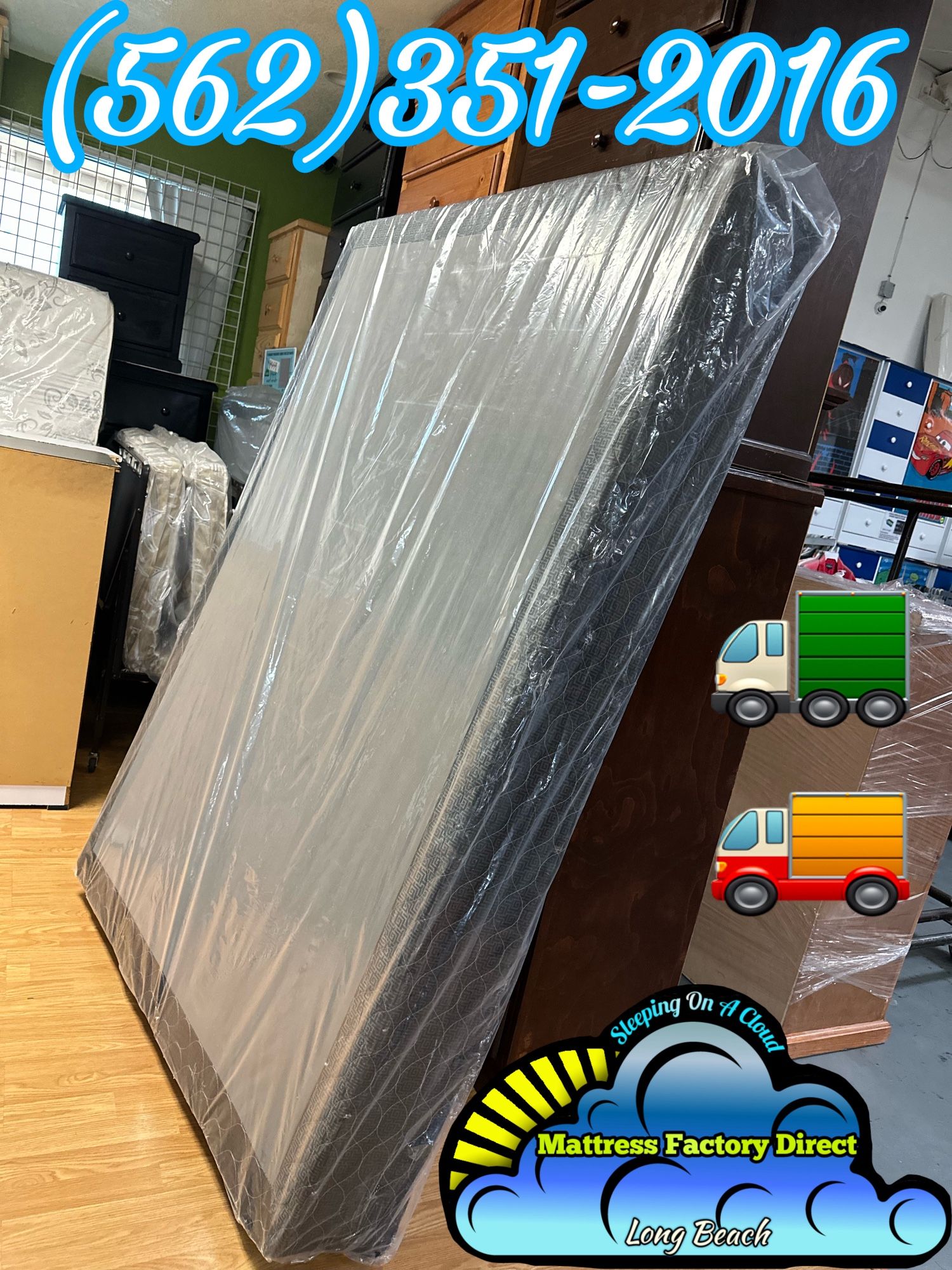 Queen Strong Bunk Bed 🚚