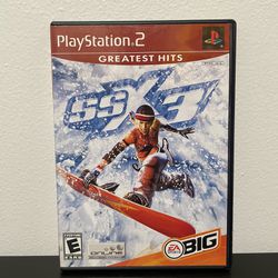 SSX 3 PS2 Like New CIB w/ Manual Greatest Hits PlayStation 2 Snowboarding Game
