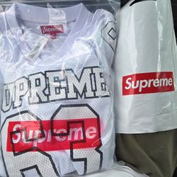 Supreme Bones Football Jersey XL