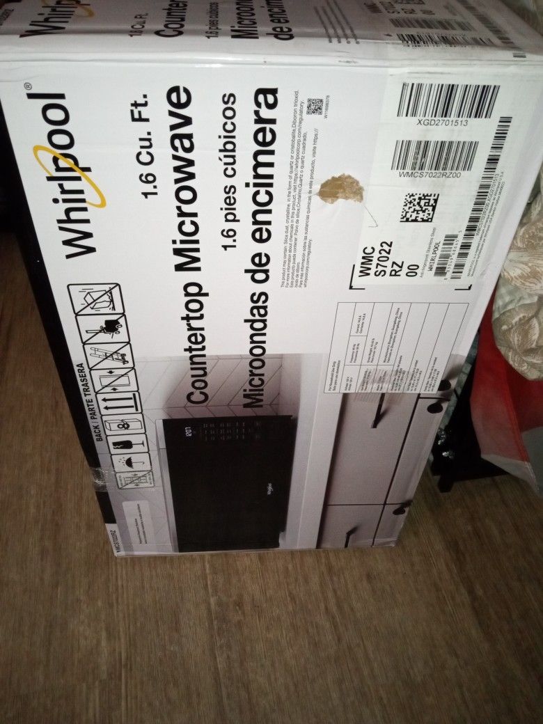 Whirlpool 1.6 Cu Ft 120 V