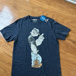NWT Popeye Men's Graphic T-Shirt size M