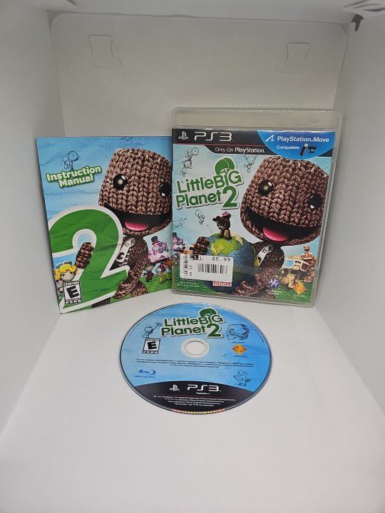 Little Big Planet 2 (PS3, Sony PlayStation 3, 2010) CIB/Tested