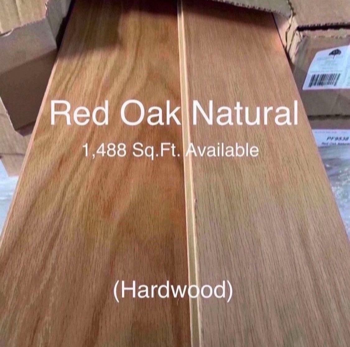 Red Oak Natural 3/8 in. Thick x 4-1/4 in. Wide × Random Length Engineered Click Hardwood Flooring