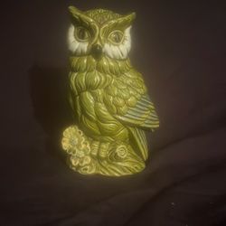 Vintage Green Owl Planter  $15.00 
