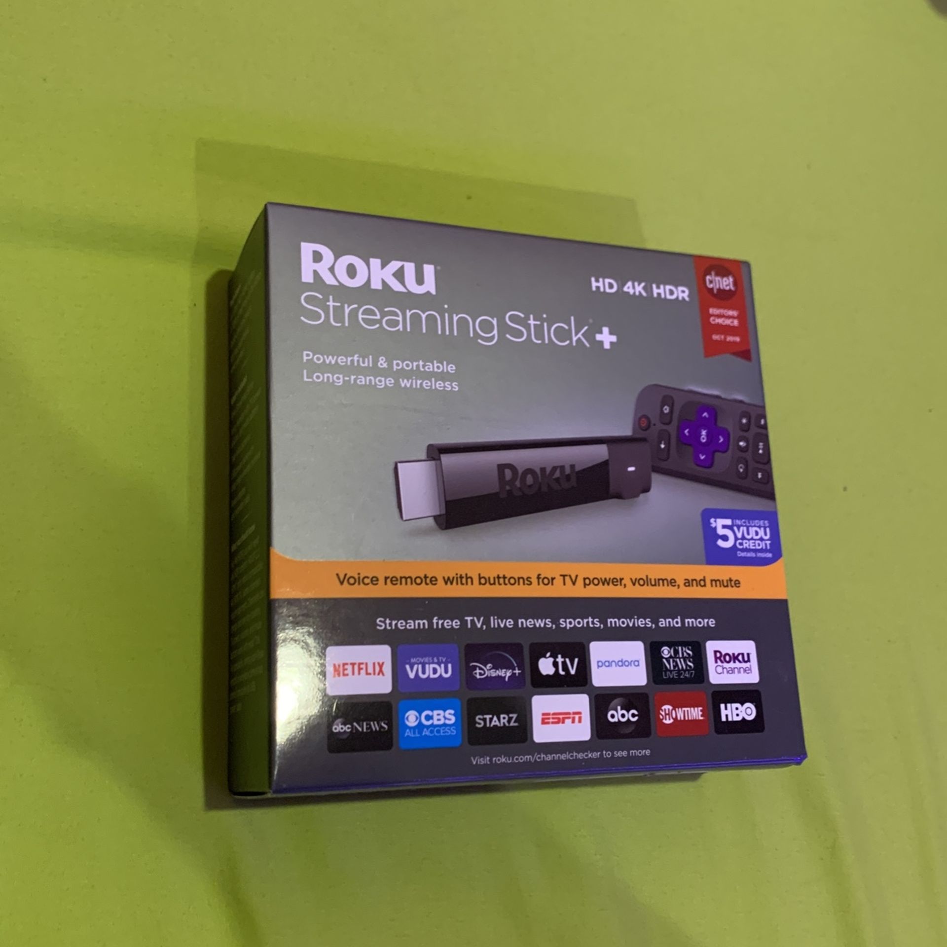 Unopened Roku Streaming Stick+