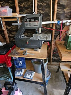 Craftsman mini band saw.