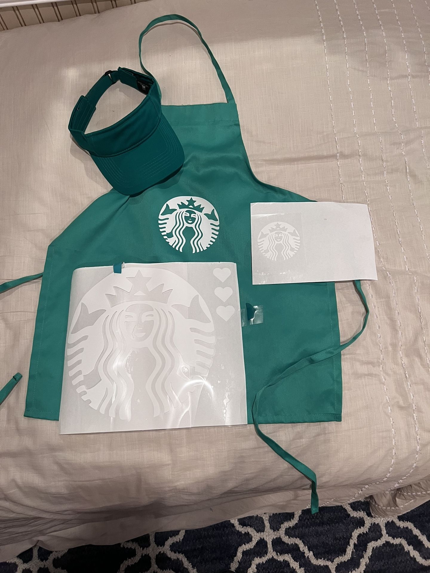 Kids Size 4-8 Starbucks Costume In Time For Halloween