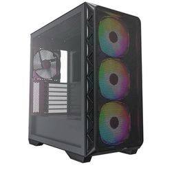 Montech AIR 903 MAX, E-ATX Mid Tower Case, High Airflow, 3x 140mm ARGB PWM & 1x 140mm PWM Fans Pre-installed, Tempered Glass Side Panel, Mesh Front, T