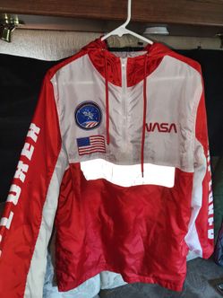 Chemistry NASA Lightweight Windbreaker Jacket USA SpaceLab 3 Size L