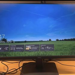 27” LED monitor