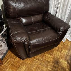 Leather Recliner 