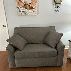 Love Seat With Fold Out Bed 