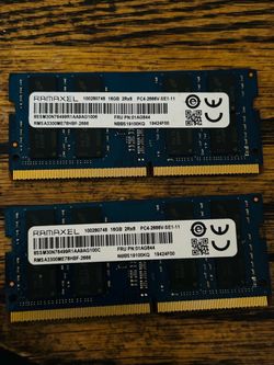 32GB DDR4 Laptop RAM (2x16GB) 2666MHz – Ramaxel