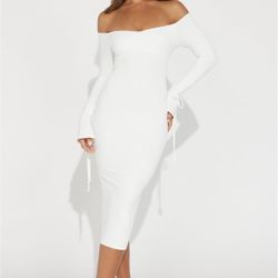 Fashion Nova White Dress