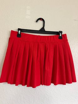 Red mini skirt size XL