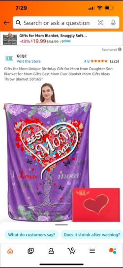 Best mom blanket in box NEW