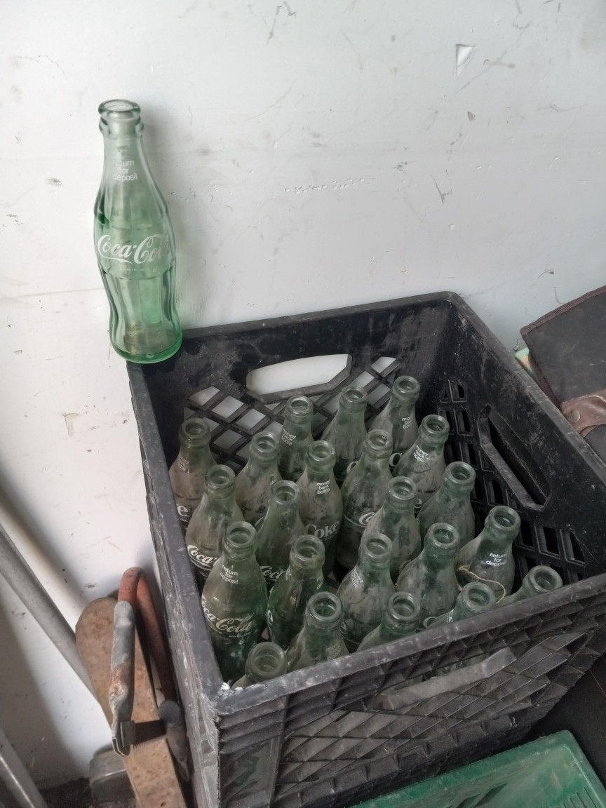 Vintage Coca-Cola bottles