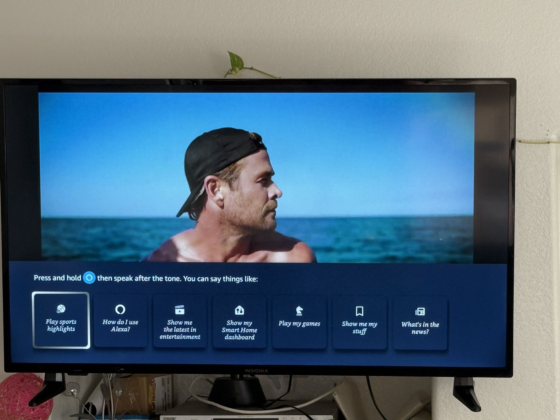 Insignia Smart Fire Tv 50” Class F30 Series LED 4kUHD