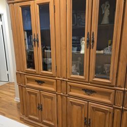 Curio Cabinet/Book Shelf