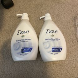 Dove Body Wash 27.5 Oz For 5$