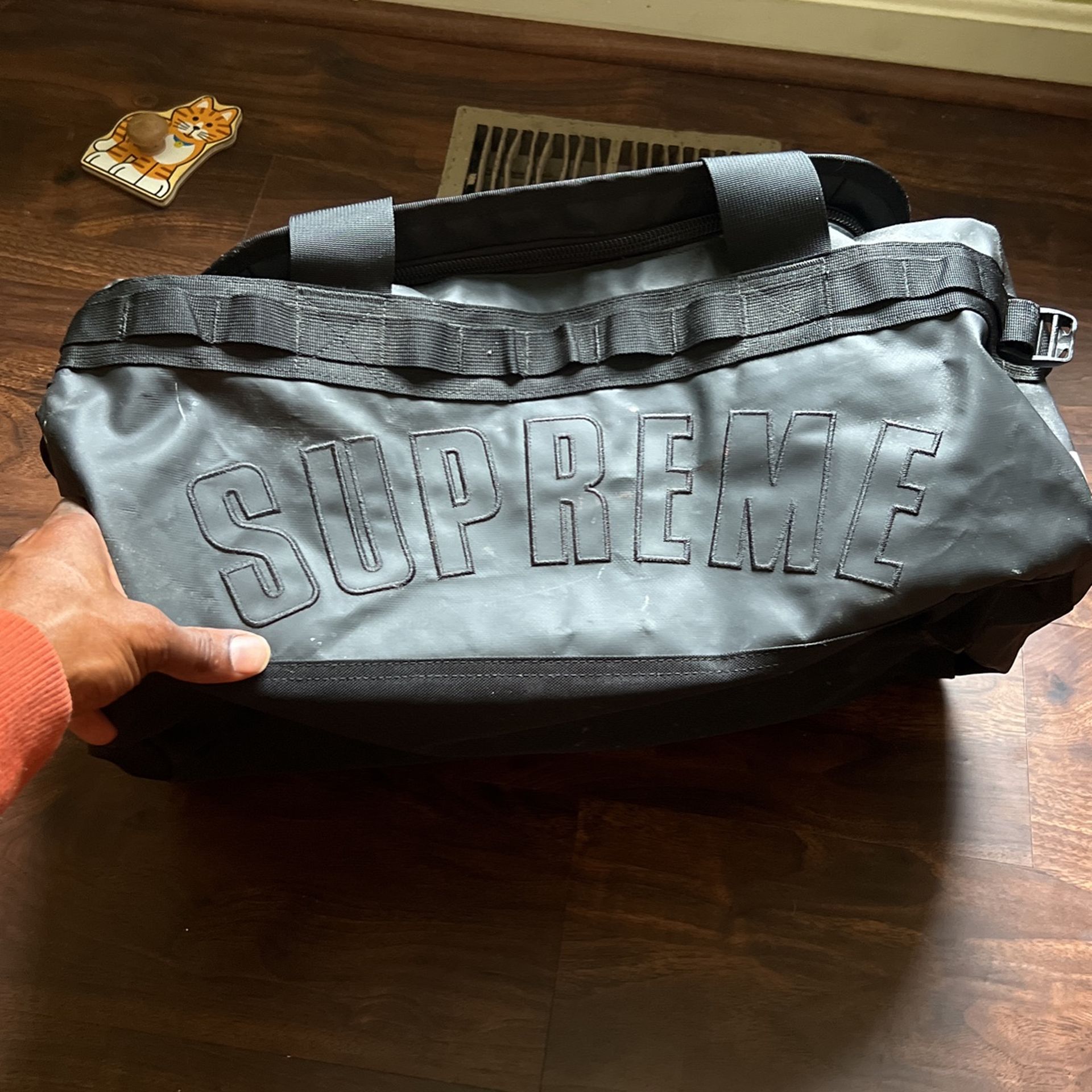 Supreme North Face Duffle Bag