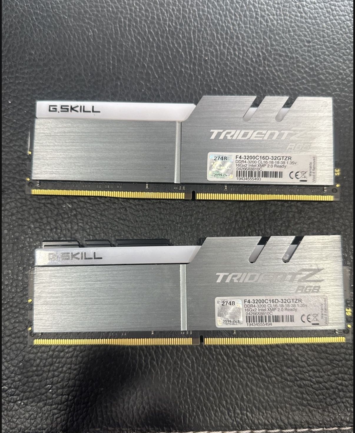 Trident 32GB DDR4 RAM