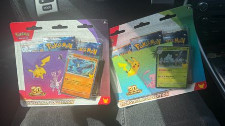 Pokémon 30th Celebration Tech Sticker Collections