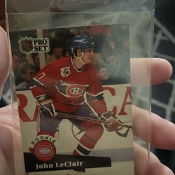 1991-92 Pro Set - John LeClair #545 (RC)