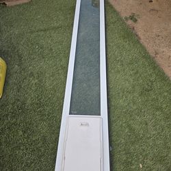 dog sliding door 80"