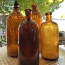 Vintage Clorox Bottles