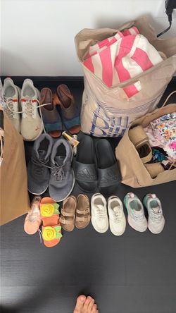 Bulk clothes and shoes