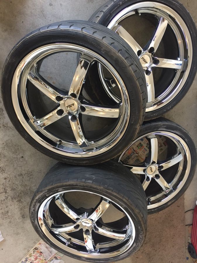 19” CHROME TSW NOGARO RIMS