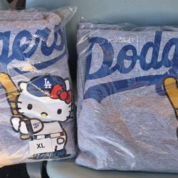 Dodgers Hello Kitty Hoodie Sweater Sga 4/13