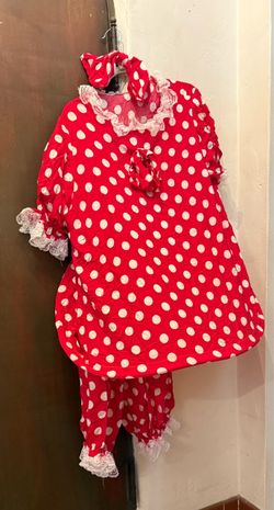 Clown costume Adult lady sz