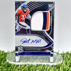 NFL Cards Nix, Elway, Sustain II, Caleb W, J Williams