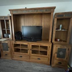 Entertainment Stand, And Coffee Table