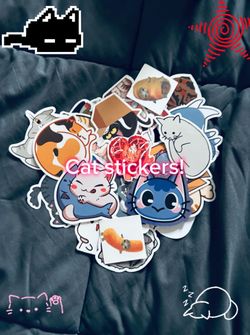 Cat Sticker Pack Mixed Lot
