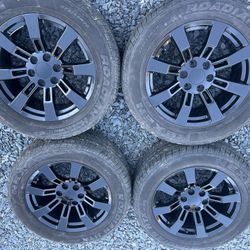Chevy Wheels And Tires Set