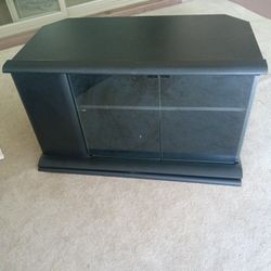 Console TV Cabinet Swivel Storage 