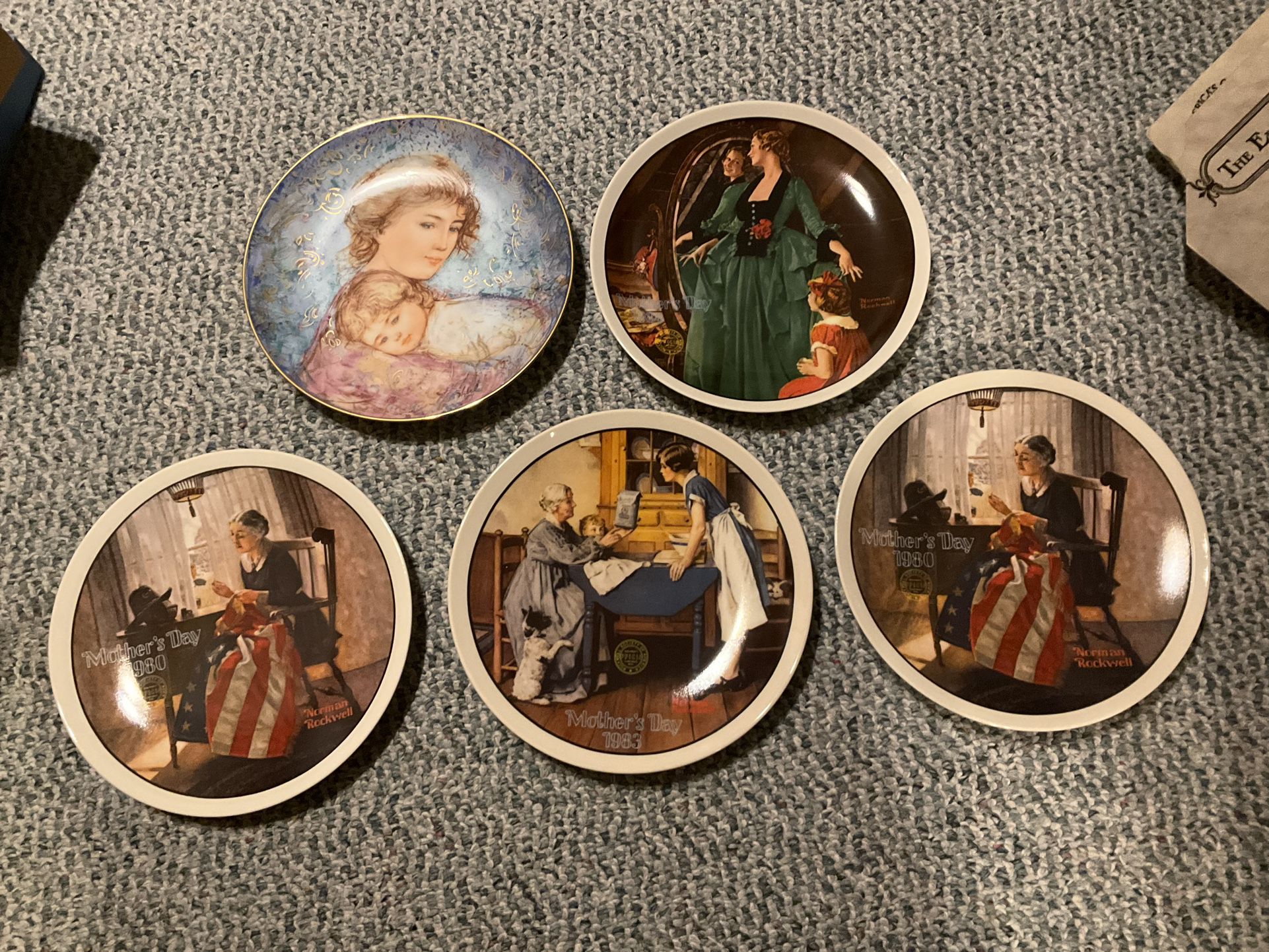 Mothers Day Plates, $5 Each