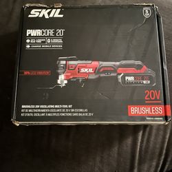 Skil 20v Brushless Oscillating Multi-tool Kit 