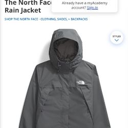 North Face Rain Jacket #rare
