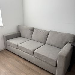 Living Spaces 3 Piece Couch Sofa Loveseat Swivel