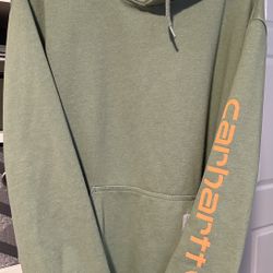 Green (L) Loose Fit Carhartt Hoodie 