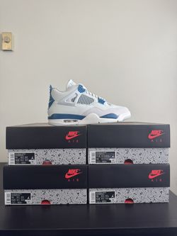 Air Jordan 4 Retro Military Blue Sizes 11.5, 12, & 13