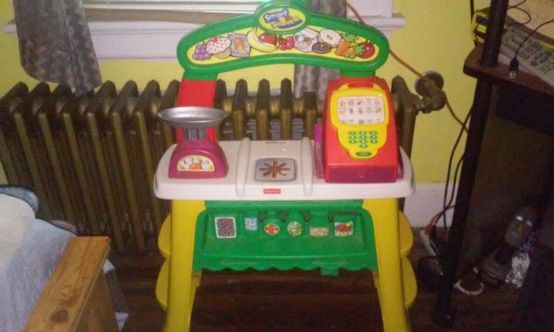 Fisher Price Smart Shopper Marketplace Grocery Store Market Bakery Produce