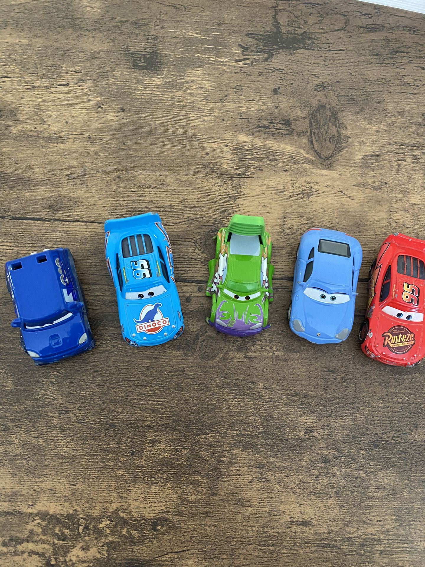 Lot of 5 Disney cars